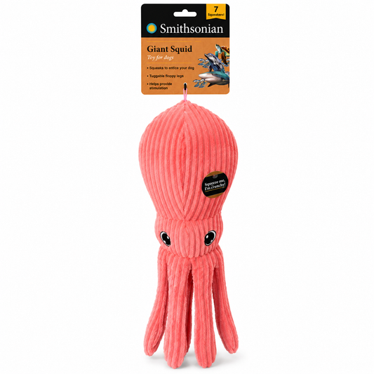 Smithsonian Xl Corduroy Octopus Plush Toy
