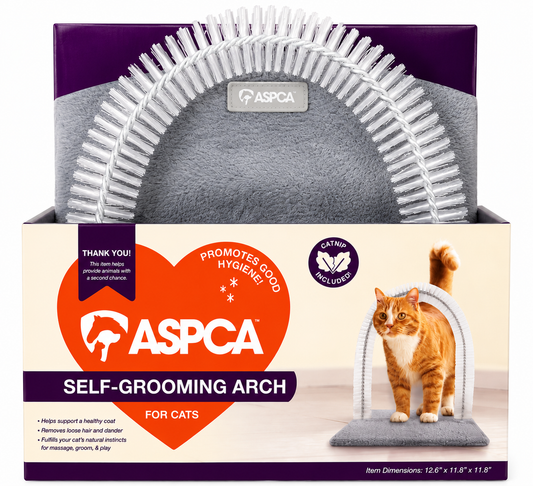 Aspca Self Grooming Cat Pad Gray