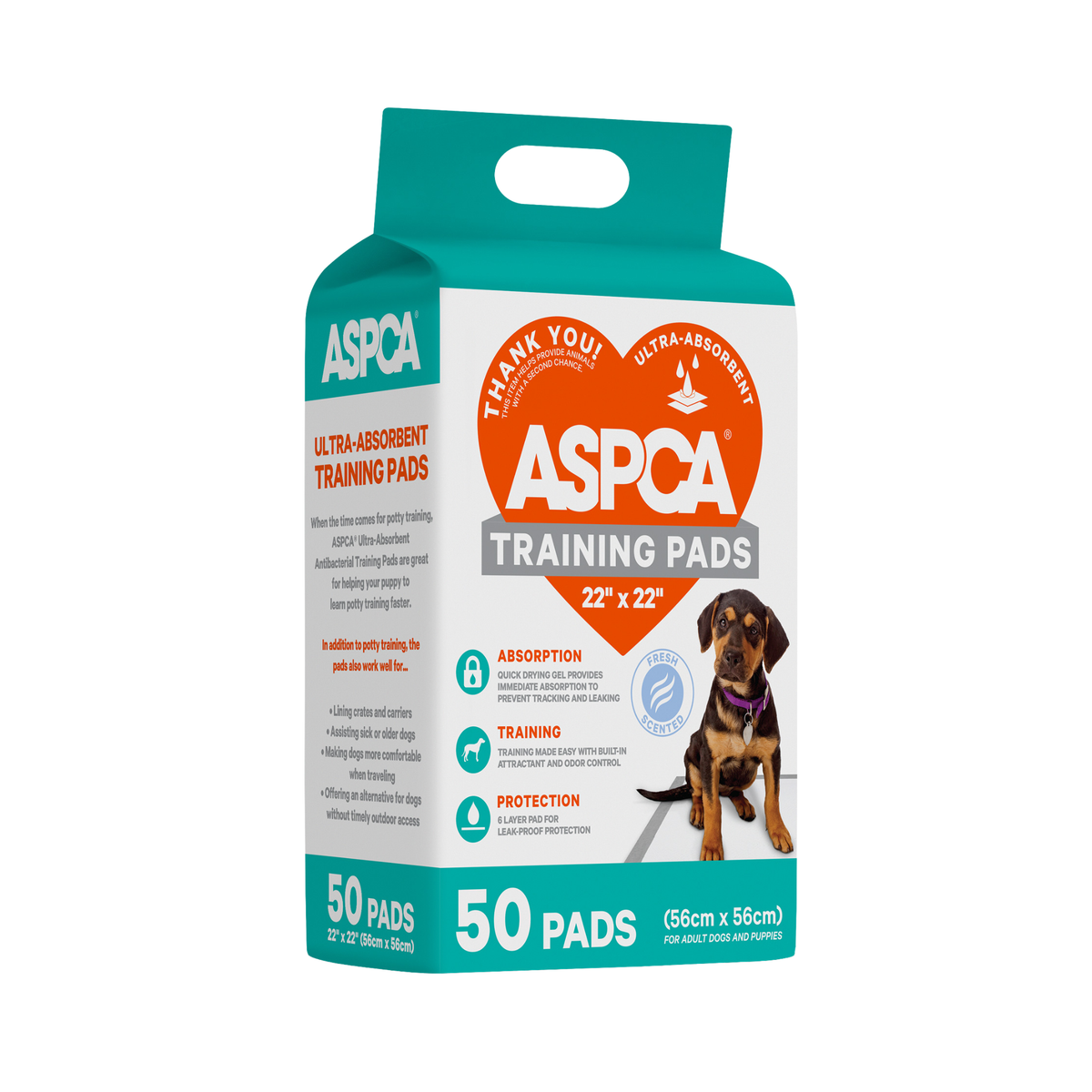 Aspca 50Ct Fresh Scent Puppy Pads