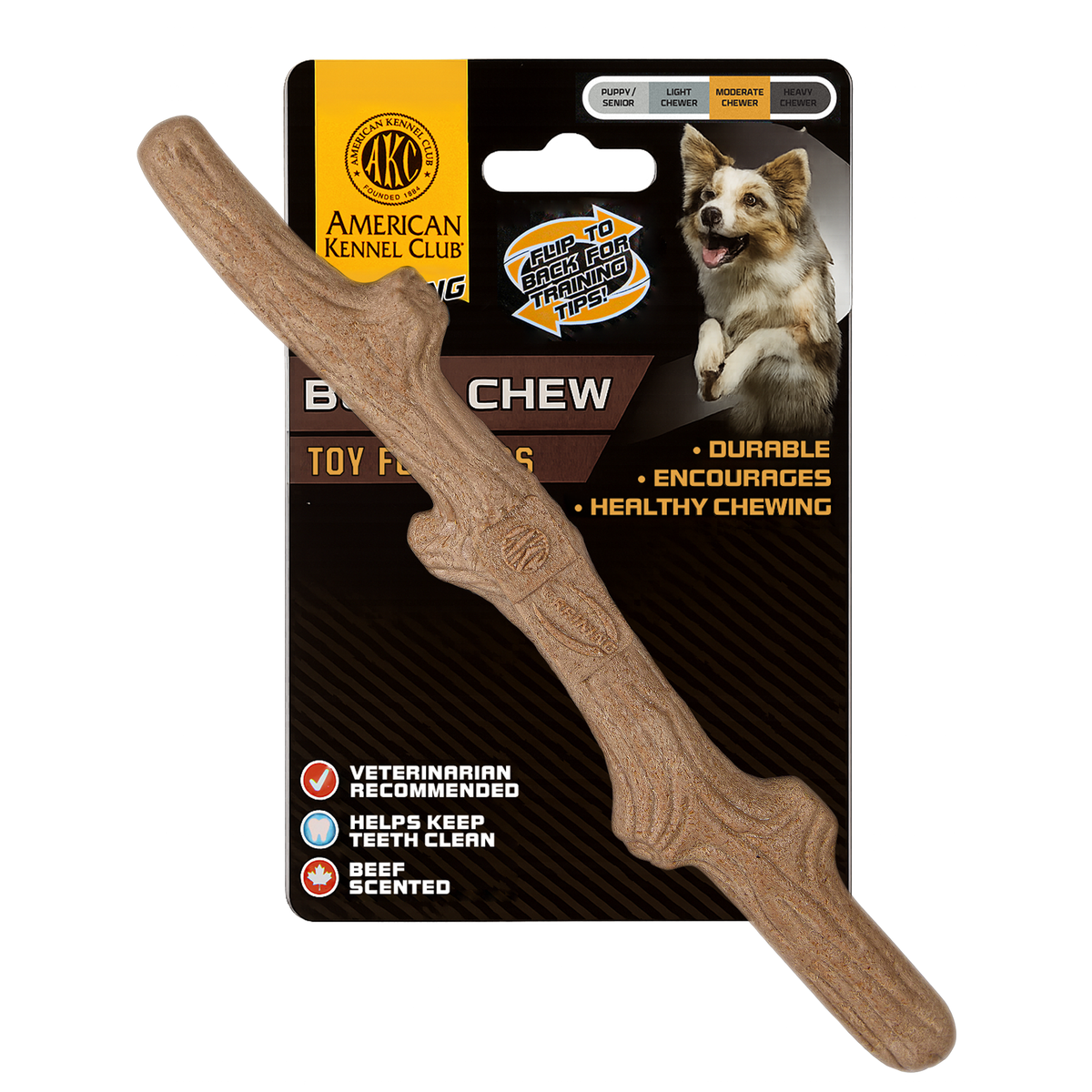 Akc Training Tpr Wood Stick Toy