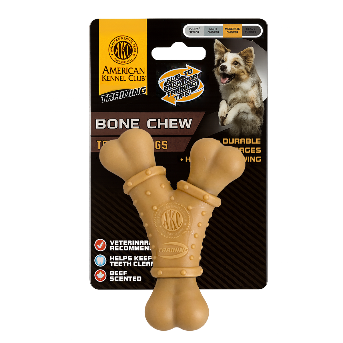 Akc Training Nylon Y Shaped Bone