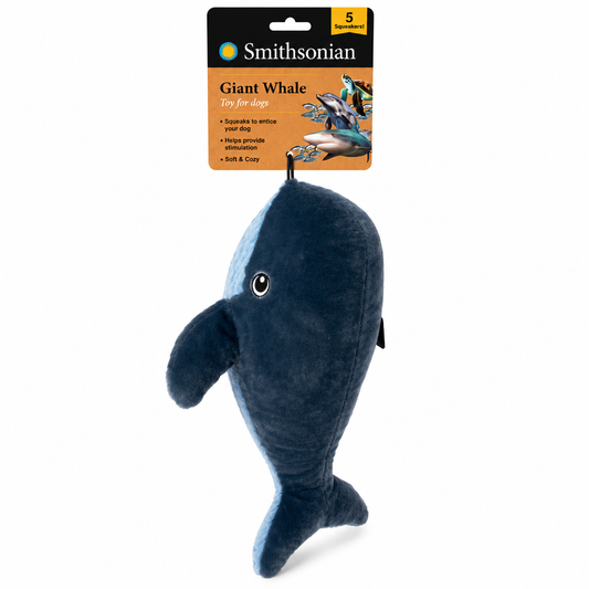 Smithsonian Xl Corduroy Whale Plush Toy