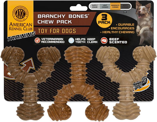 Akc Training V Shaped With Handle Chew Toy For Dogs