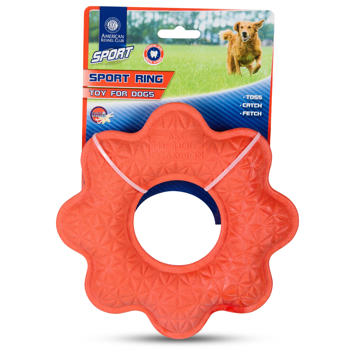 Akc Sport Tpr Foam Pattern Wavy Ring