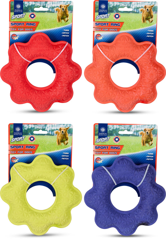 Akc Sport Tpr Foam Pattern Wavy Ring