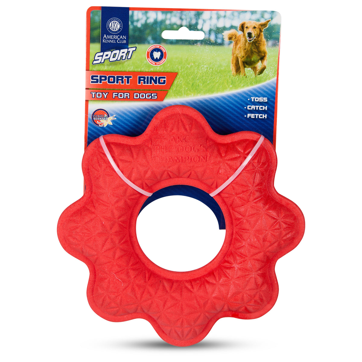 Akc Sport Tpr Foam Pattern Wavy Ring