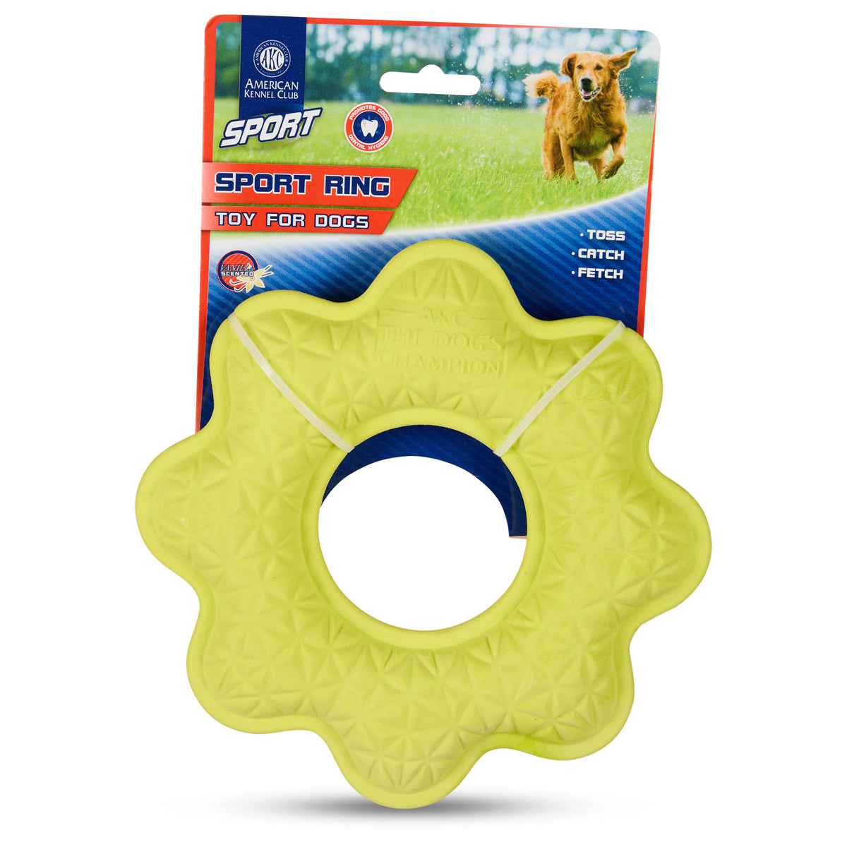 Akc Sport Tpr Foam Pattern Wavy Ring
