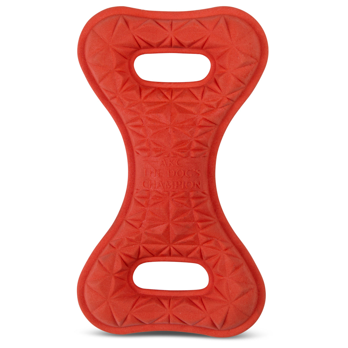 Akc Sport Tpr Foam Pattern Double Tug Toy
