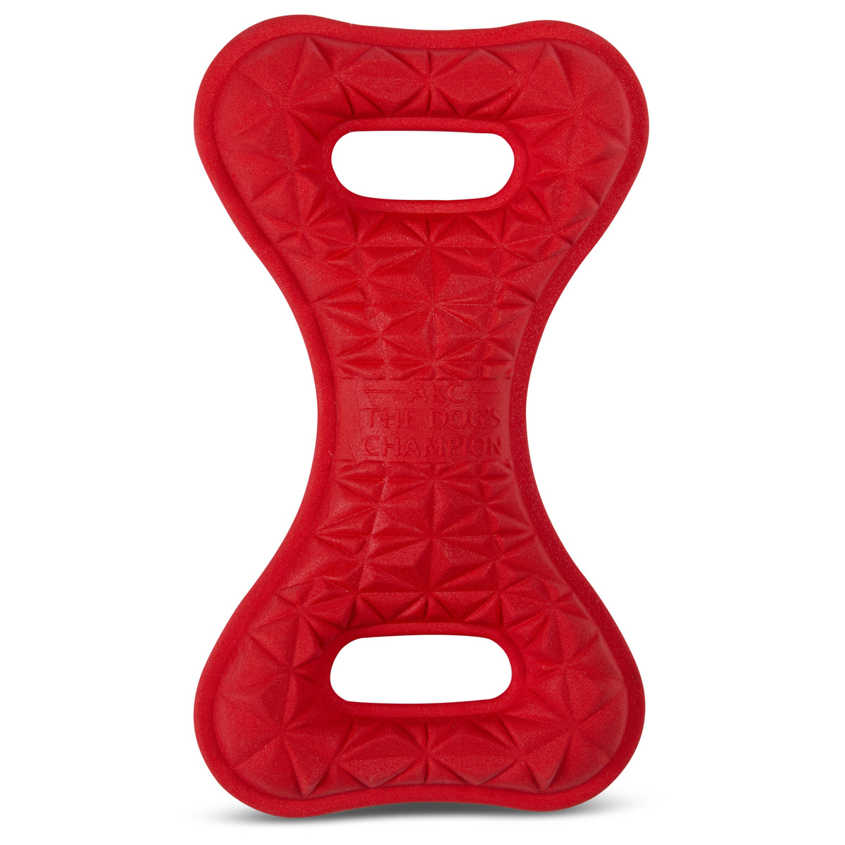 Akc Sport Tpr Foam Pattern Double Tug Toy