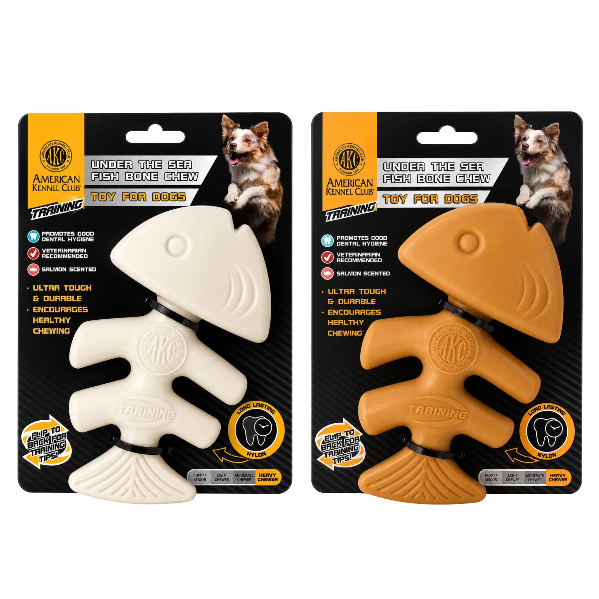 Akc Training Nylon Fish Bone