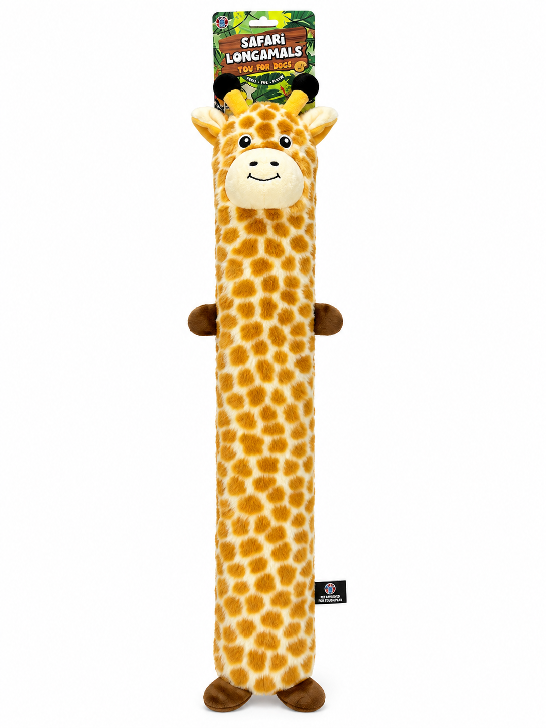 Bow Wow Long Body Giraffe Plush Toy