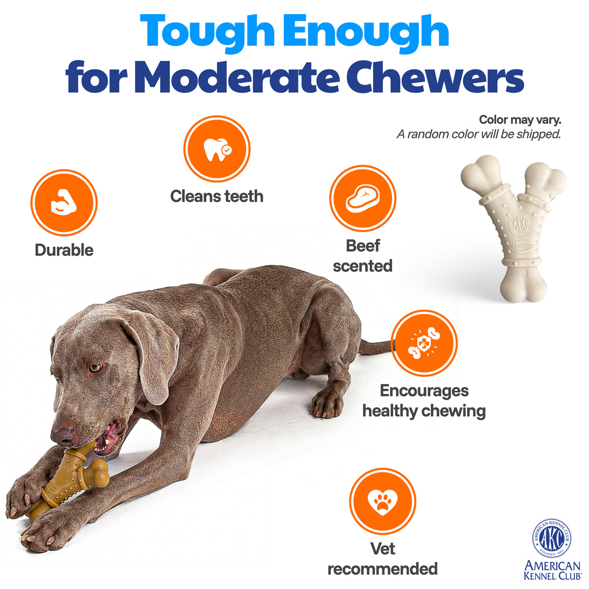 Akc Training Nylon Y Shaped Bone