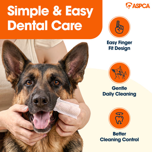 Aspca 100 Count Dental Wipes - Mint Scent