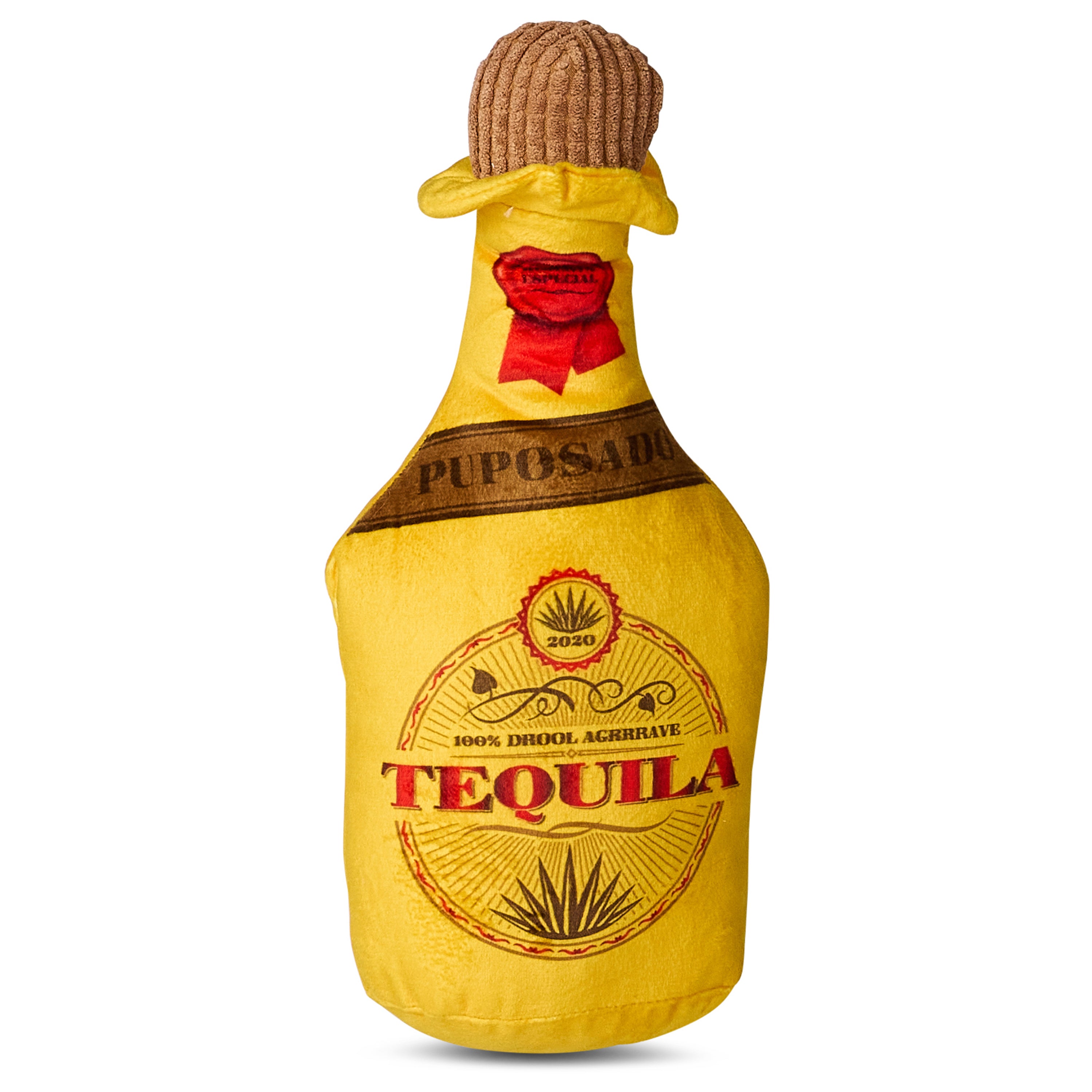 Bow Wow Tequila Bottle Plush Dog Toy