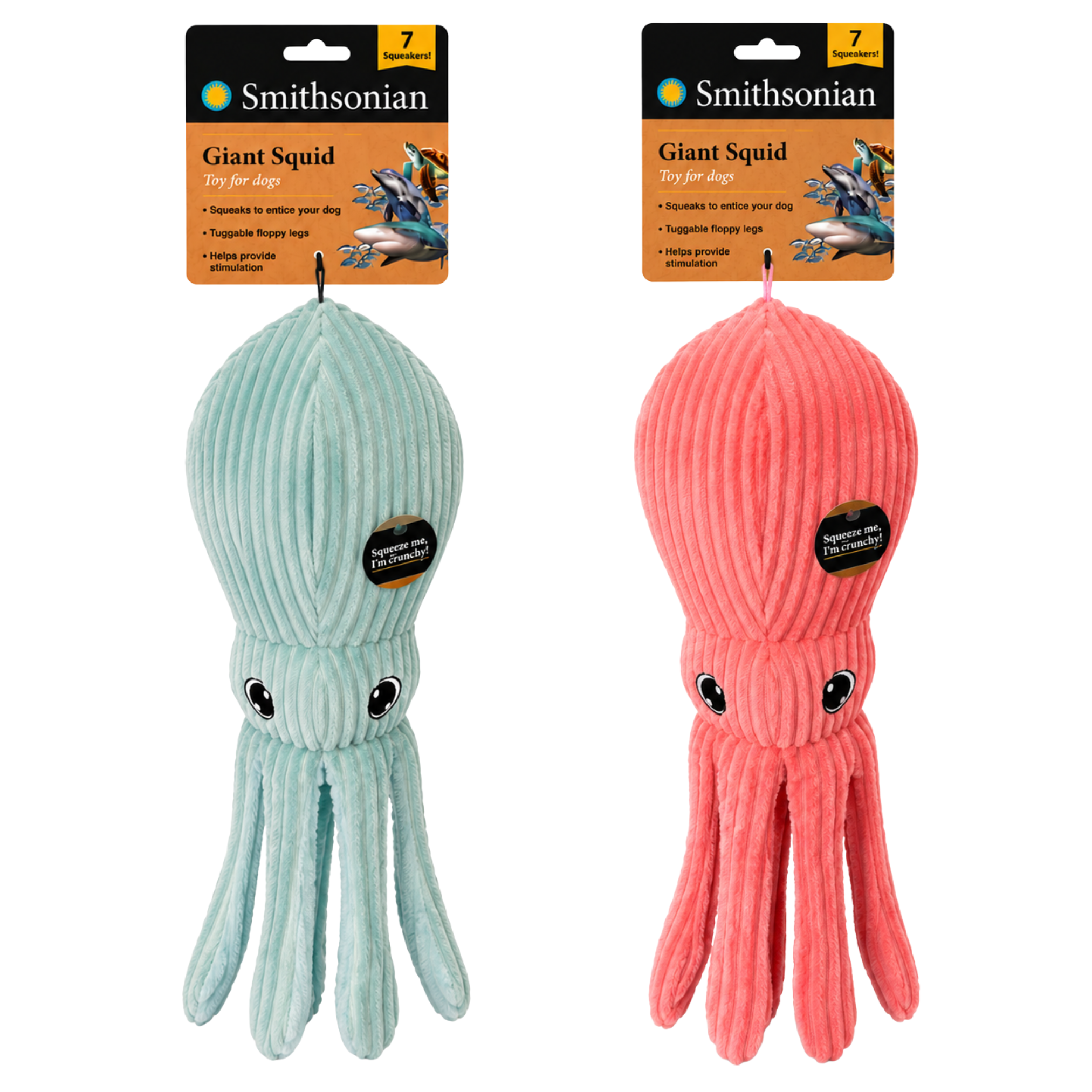 Smithsonian Xl Corduroy Octopus Plush Toy