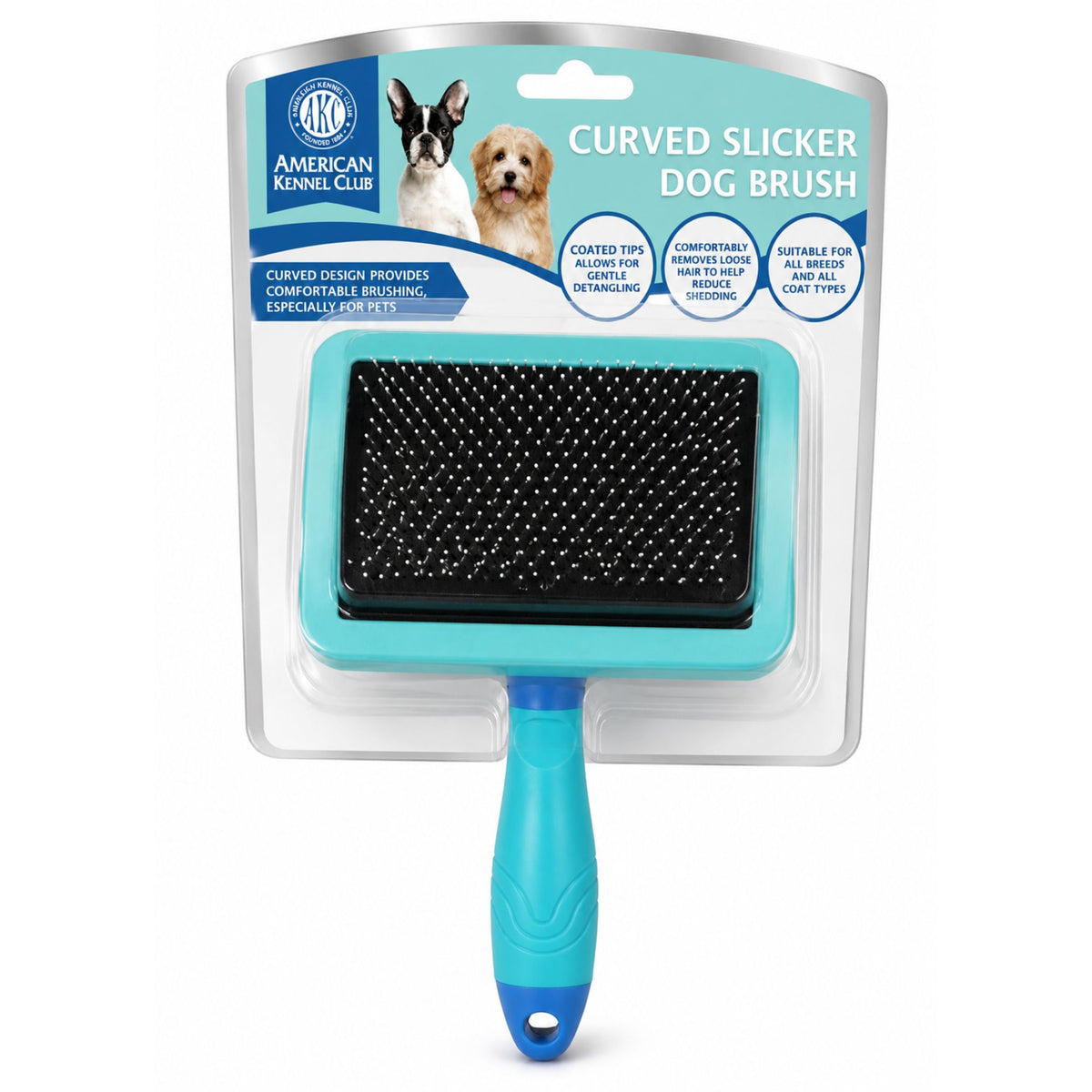 Akc Firm Slicker Brush For Dogs