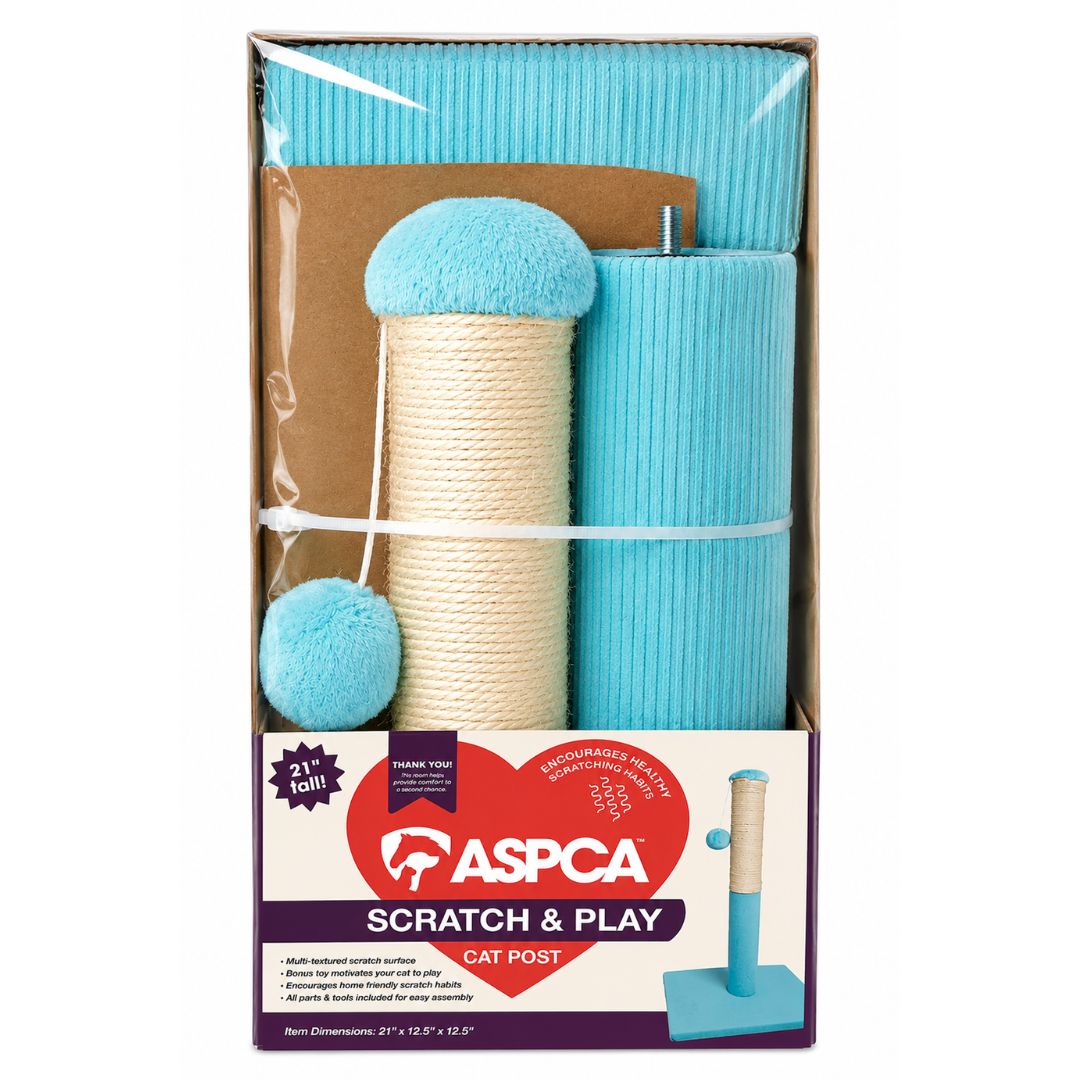 Aspca Cat Tree Scratching Post Blue