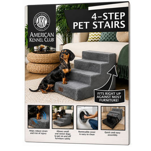 Akc Four Step Pet Stairs