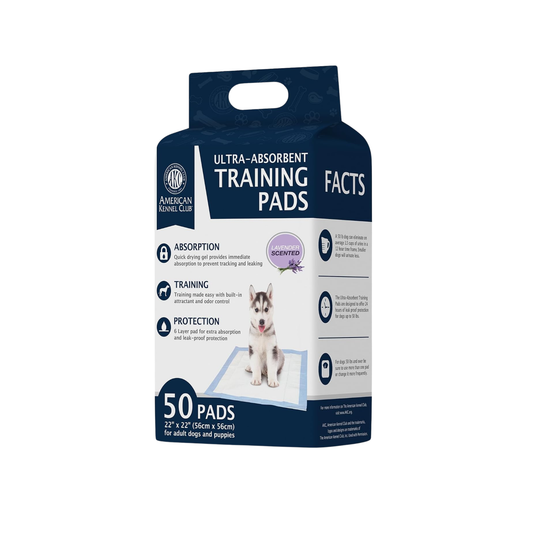 Akc 50Pk Lavender Scent Puppy Pad