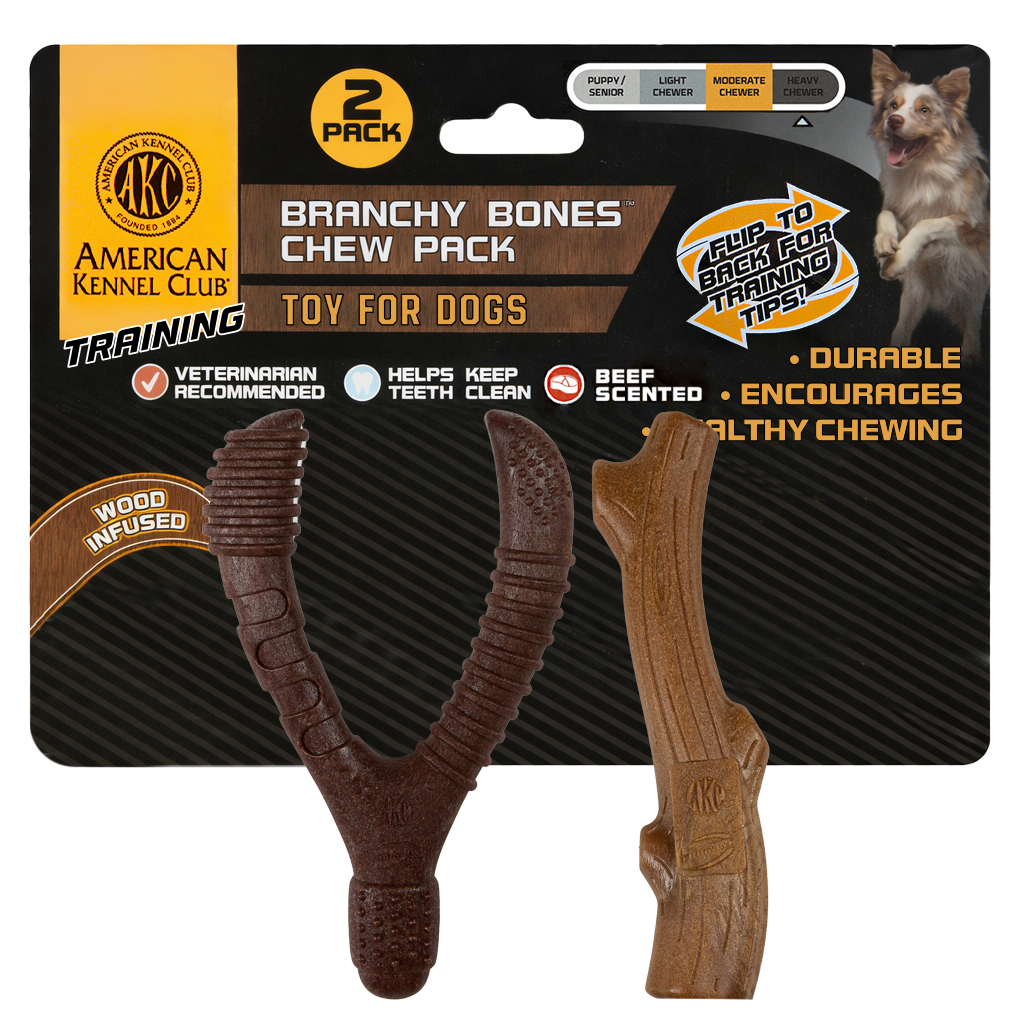 Akc Training 2 Pk Pp Assorted Dog Toy