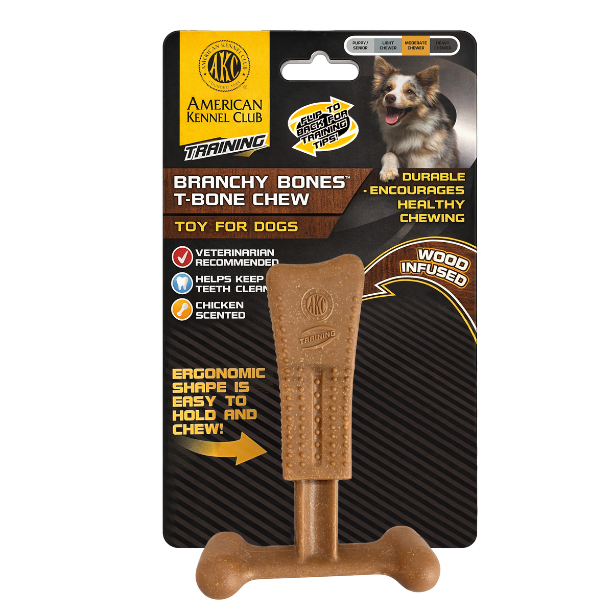 Akc Training Hammer Chew Toy For Dogs