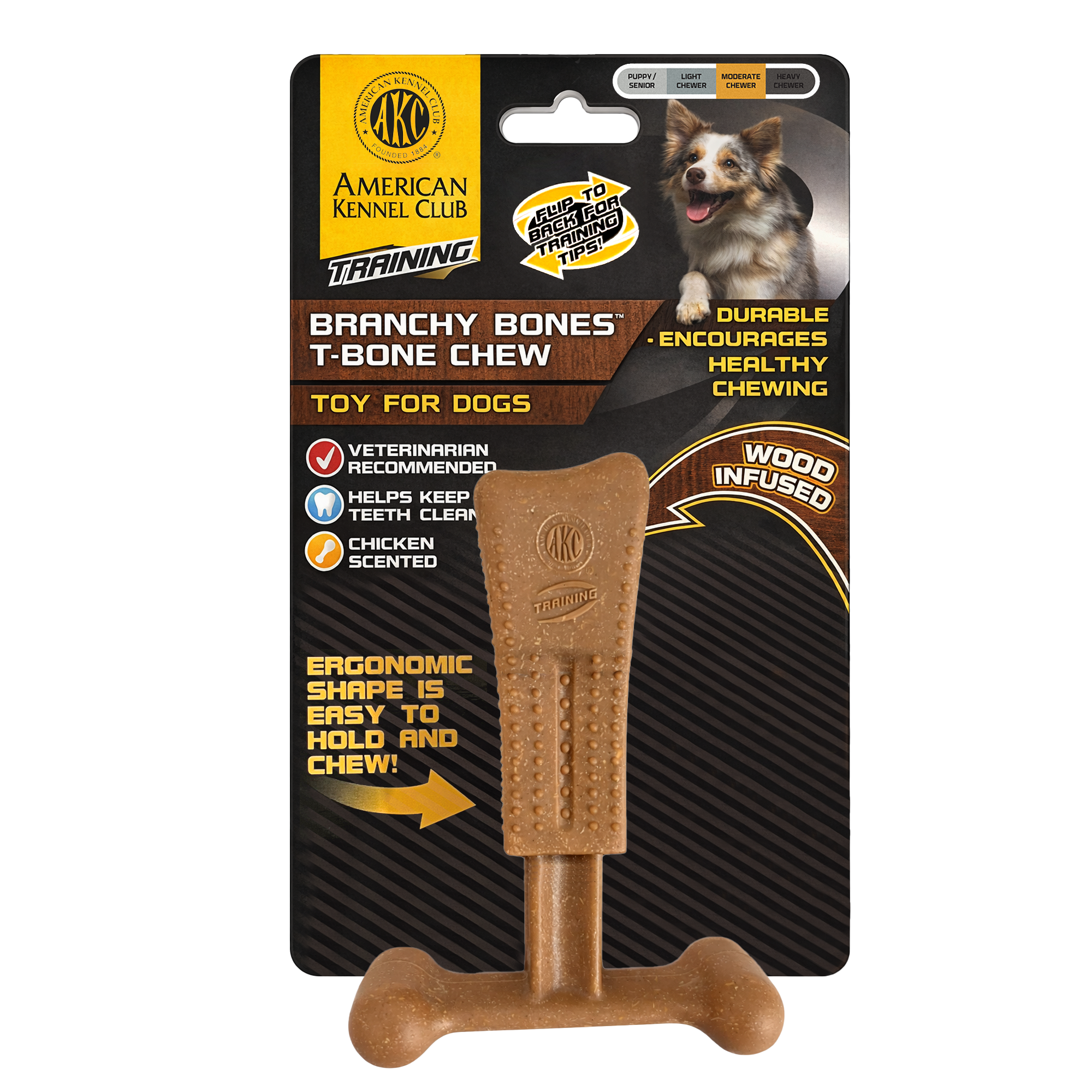 Akc Training Hammer Chew Toy For Dogs